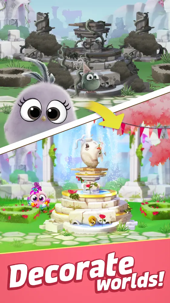 Angry Birds Match 3 screenshot 5