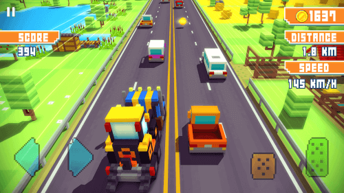 Blocky Highway screenshot 5