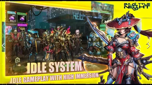 Battle Night: Cyberpunk RPG screenshot 5