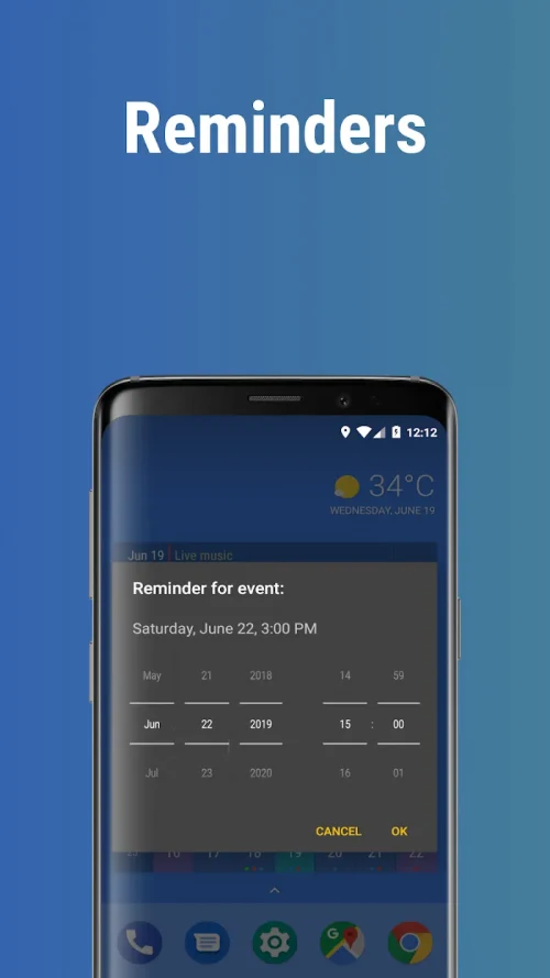 Calendar Widget: Month/Agenda MOD screenshot 5