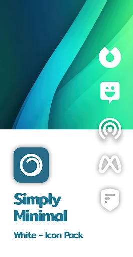 Simply Minimal White Icon Pack screenshot 5