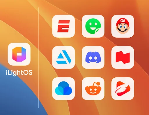 iLightOS 18 – Icon Pack screenshot 5