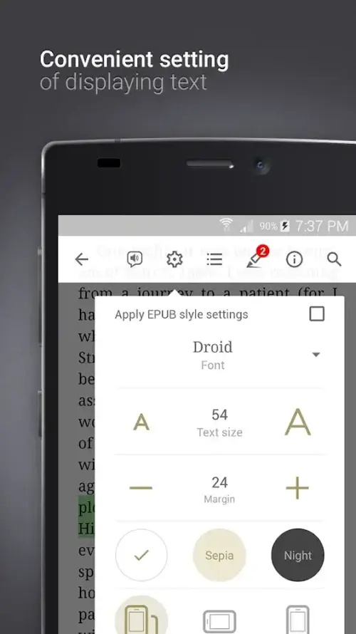 eReader Prestigio: Book Reader screenshot 5