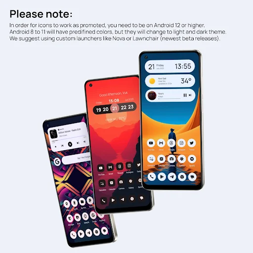 Lena Adaptive Icon Pack MOD screenshot 5