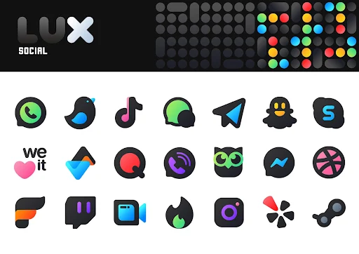 LuX IconPack screenshot 5