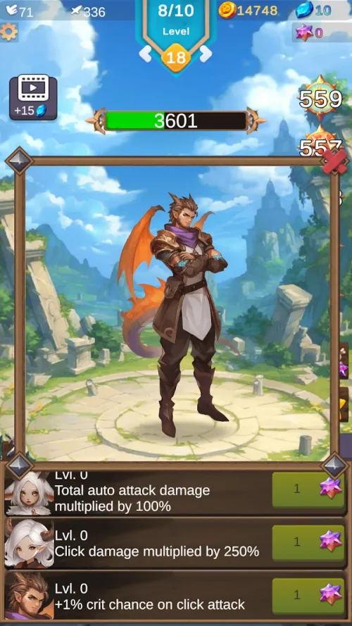 Anima Saga – RPG Clicker screenshot 5