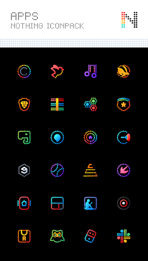 Neon : Dots Iconpack screenshot 5
