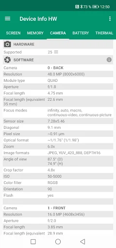 Device Info HW+ screenshot 5