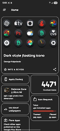 Darko 3 – Icon Pack screenshot 5