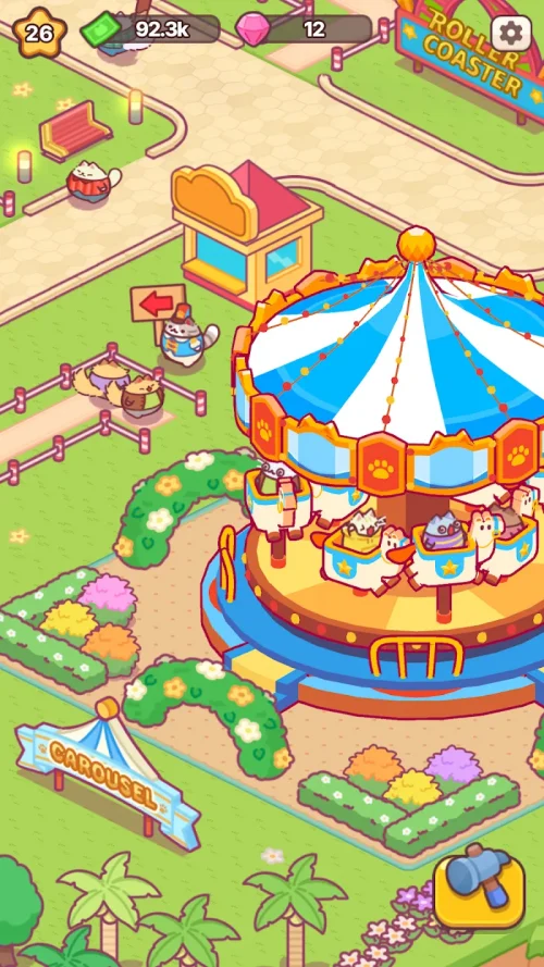 Cat Theme Park : Cute Tycoon screenshot 5