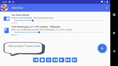 Voice Reader reads texts aloud (Read Aloud) screenshot 5