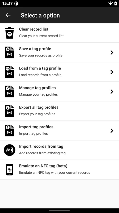 NFC Tools Pro screenshot 5
