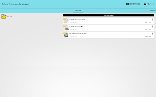 Office Documents Viewer screenshot 5