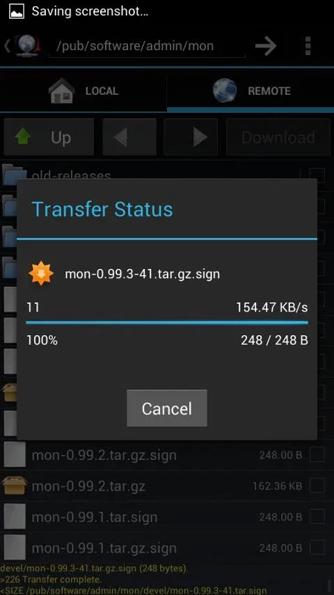 FtpCafe FTP Client screenshot 5