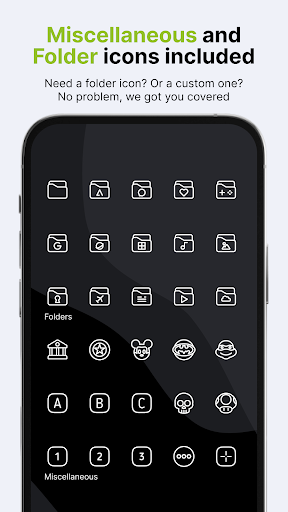 Caelus White: linear icon pack screenshot 5