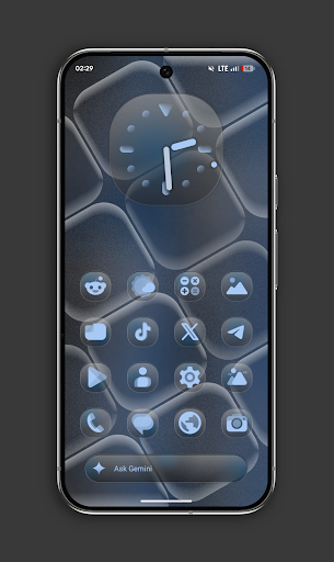 Glassy MaterialYou Icons screenshot 5