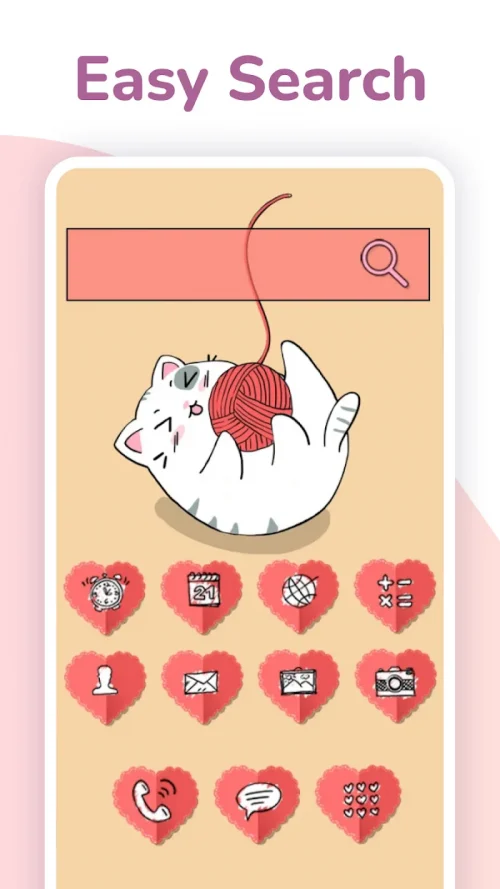 Cute Cat Launcher screenshot 5