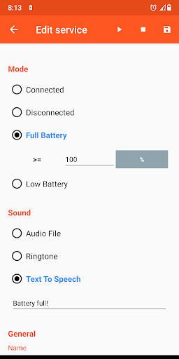 Battery Sound Notification screenshot 5