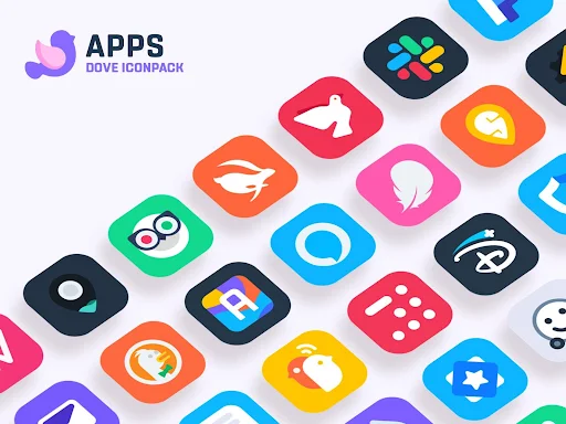 Dove Icon Pack screenshot 5