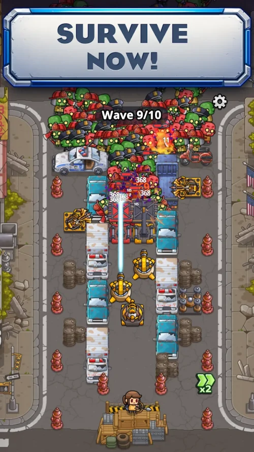Zombie Fortress: Trap Defense screenshot 5
