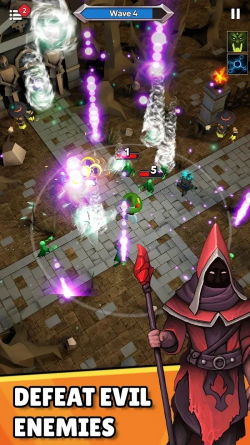 Idle Wizard: Tower Defense RPG screenshot 5