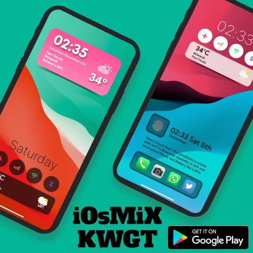 iOsMiX KWGT screenshot 5