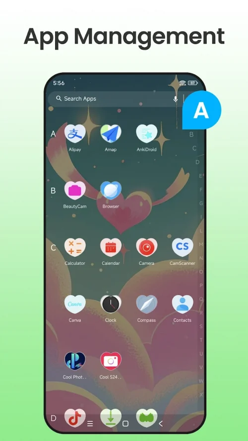 Like Launcher, heart launcher screenshot 5