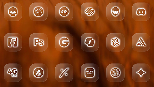 Neon Glass – Icon Pack screenshot 5