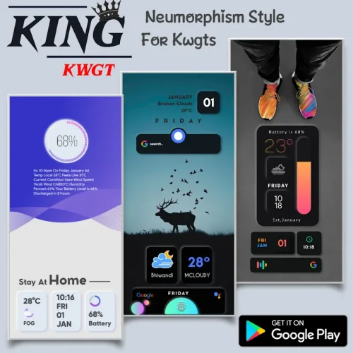 KinG KWGT screenshot 5