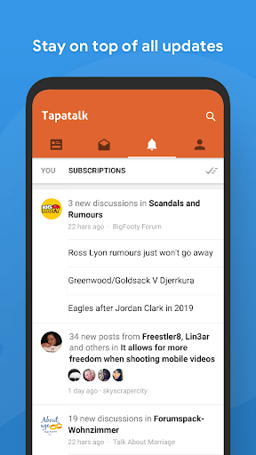 Tapatalk screenshot 5