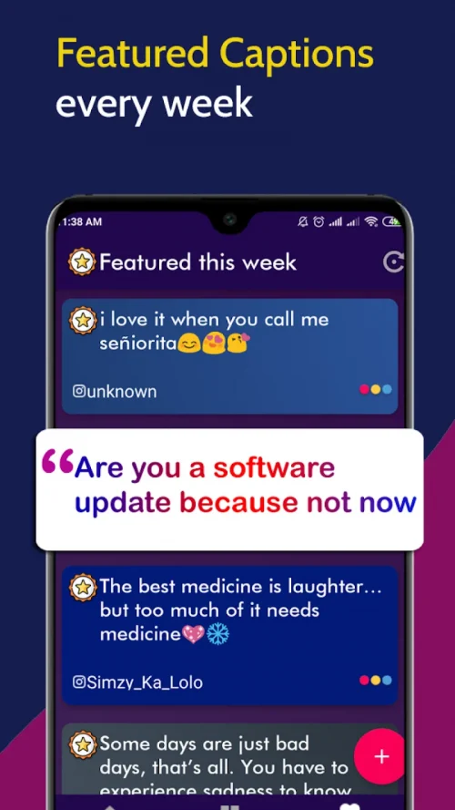 Captions for Photos screenshot 5