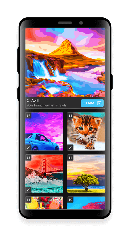 April – Oil Painting by Number screenshot 5