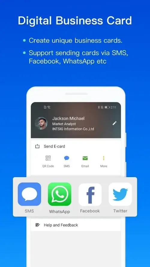 CamCard – Business Card Reader screenshot 5
