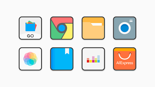 Flat Square – Icon Pack screenshot 5