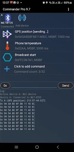 Bluetooth Commander Pro screenshot 5