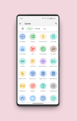 Pix Material Colors Icon Pack screenshot 5