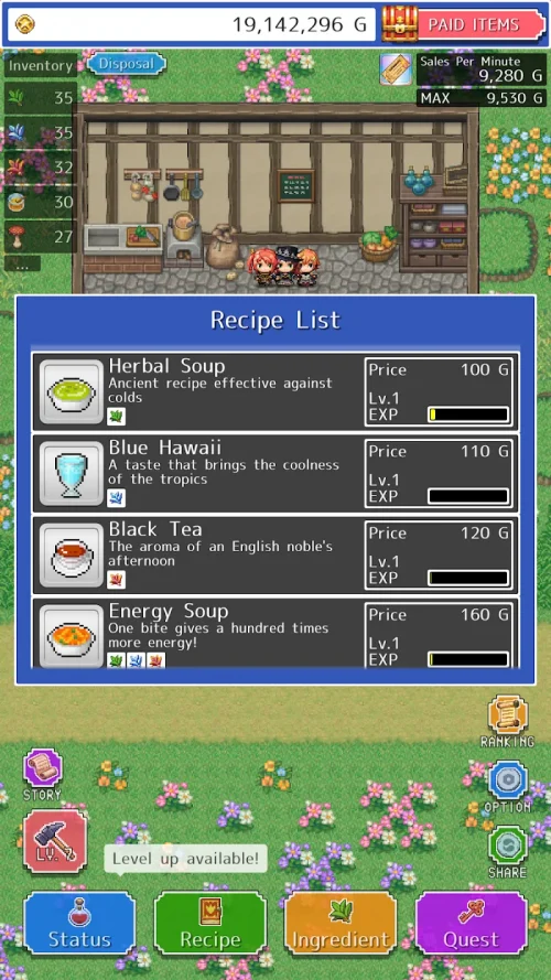 RPG Restaurant Idle Hack&Slash screenshot 5