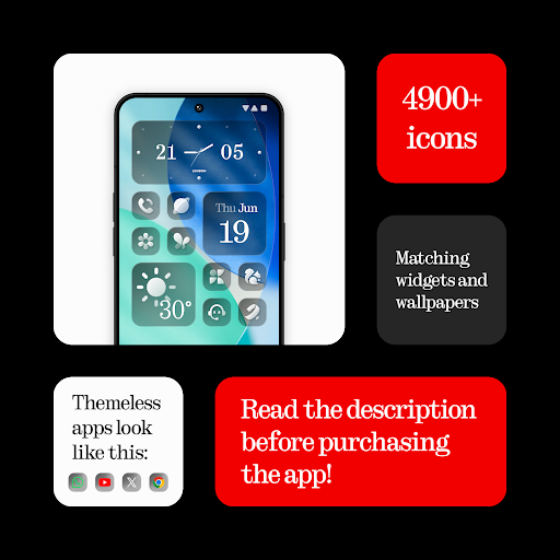 Glass Dark Icon Pack screenshot 5