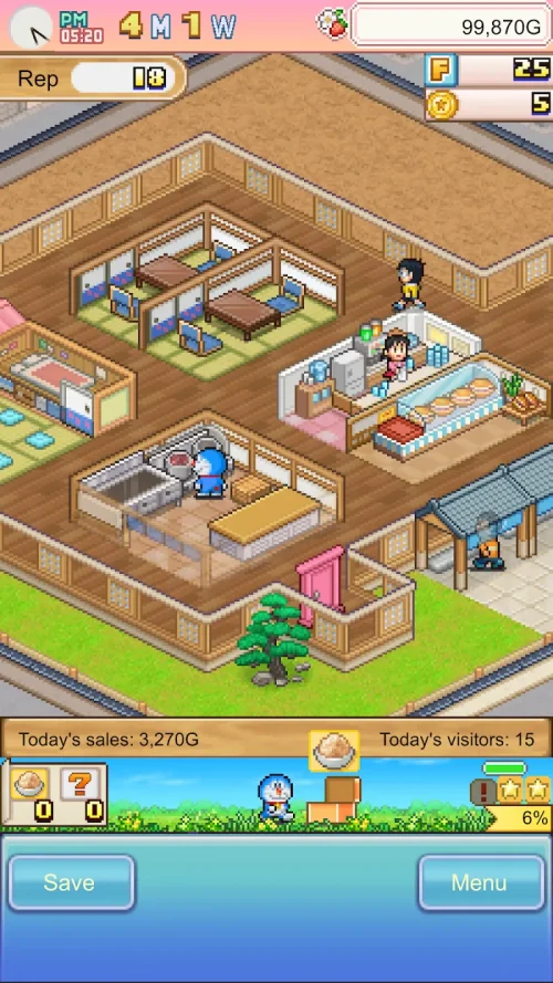 Doraemon Dorayaki Shop Story screenshot 5
