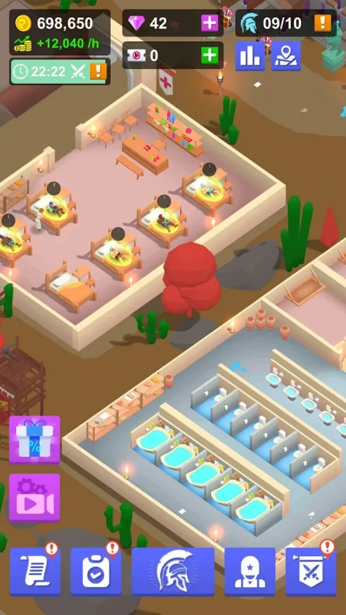 Idle Gladiator Arena screenshot 5