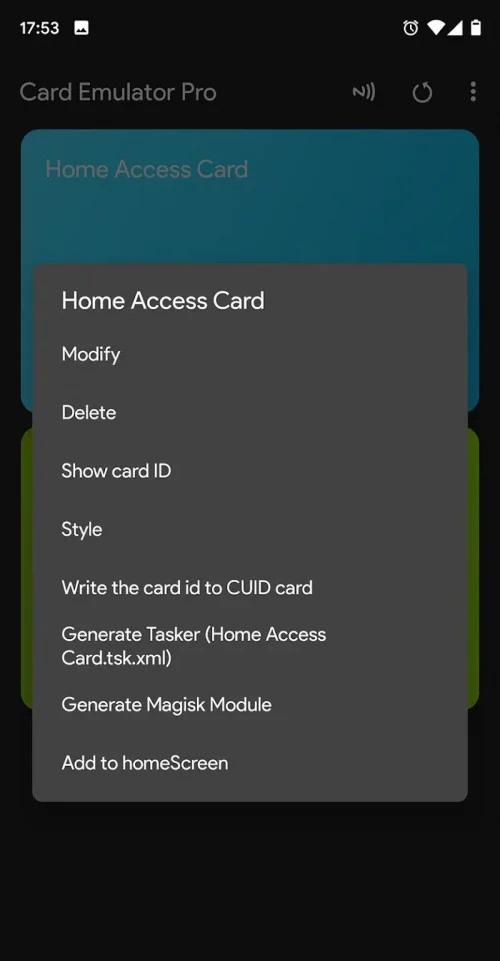NFC Card Emulator Pro (Root) screenshot 5