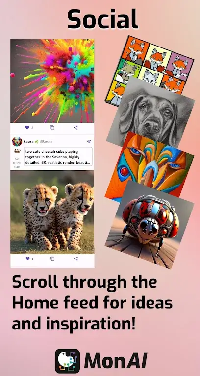 monAI – AI Art Generator screenshot 5