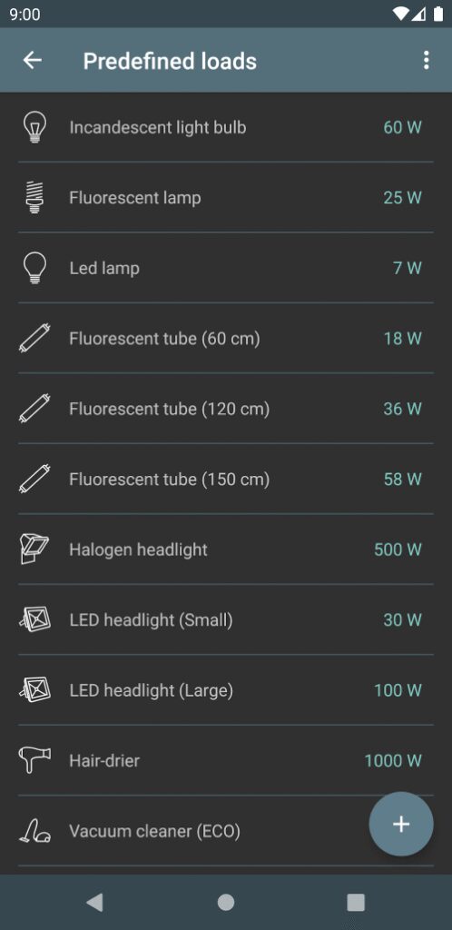 Electrical Cost screenshot 5