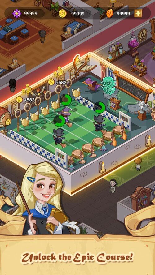 Idle Magic School screenshot 5