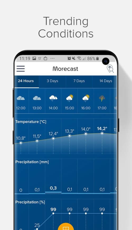 Weather & Radar – Morecast screenshot 5