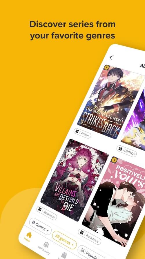 Tapas – Comics and Novels screenshot 5
