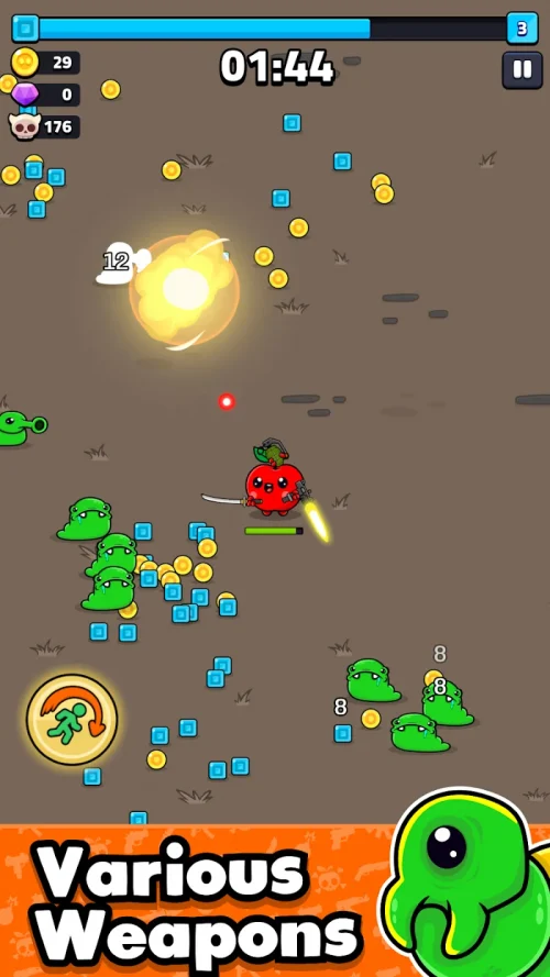 Apple Grapple: Survivor screenshot 5