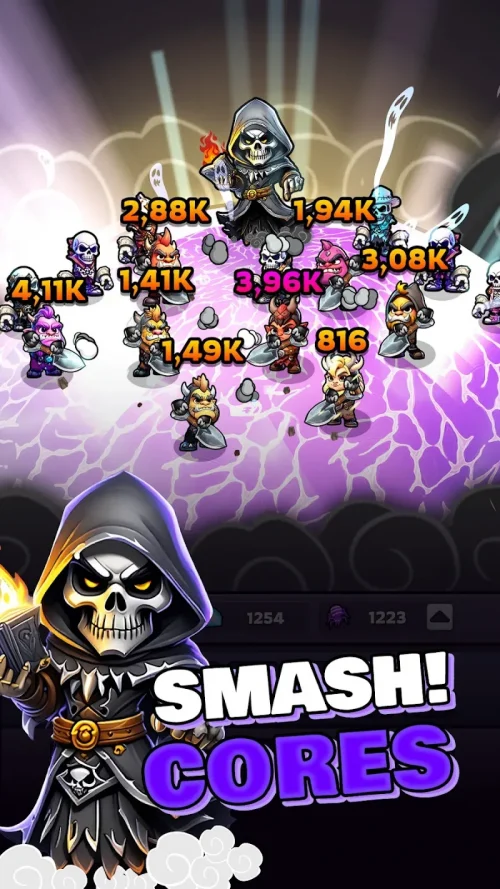 Idle Hell Miner: Necro Merge screenshot 5