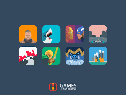 Lanting Icon Pack: Colorful MOD screenshot 5