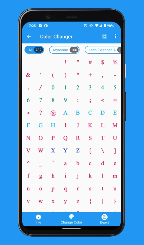 zFont Tool screenshot 5